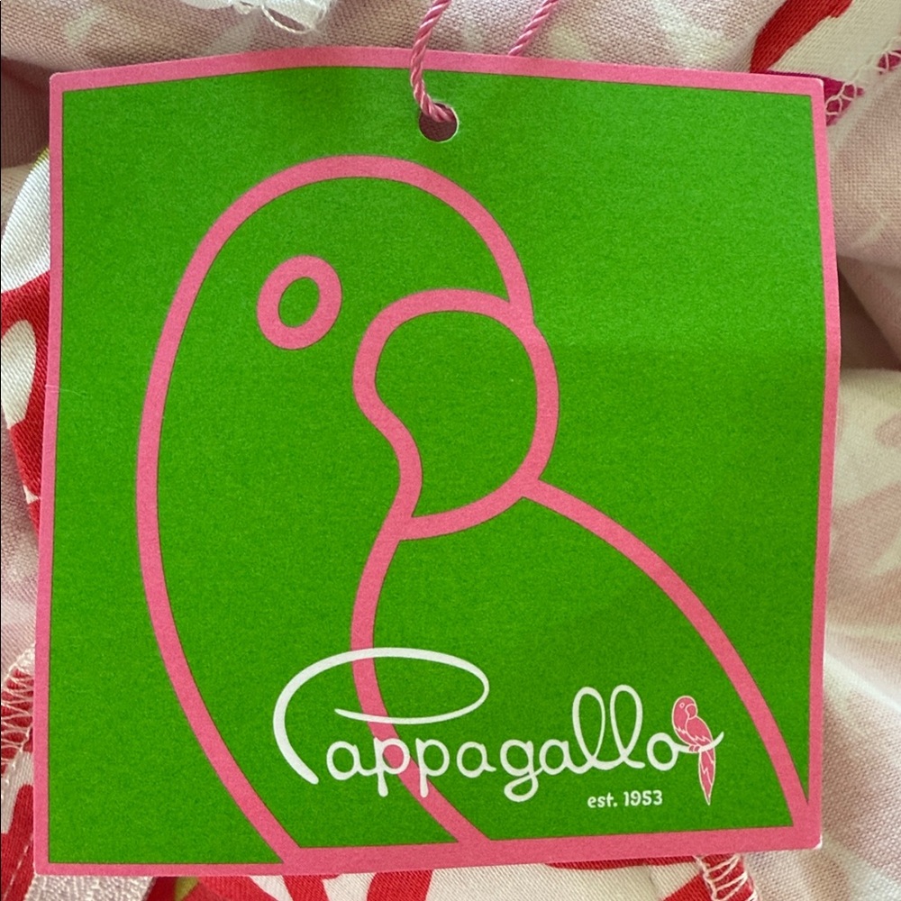 Pappagallo Hot Pink & Lime Floral Ankle Jeans pink (sand and melon) 10 nwt - Picture 15 of 16